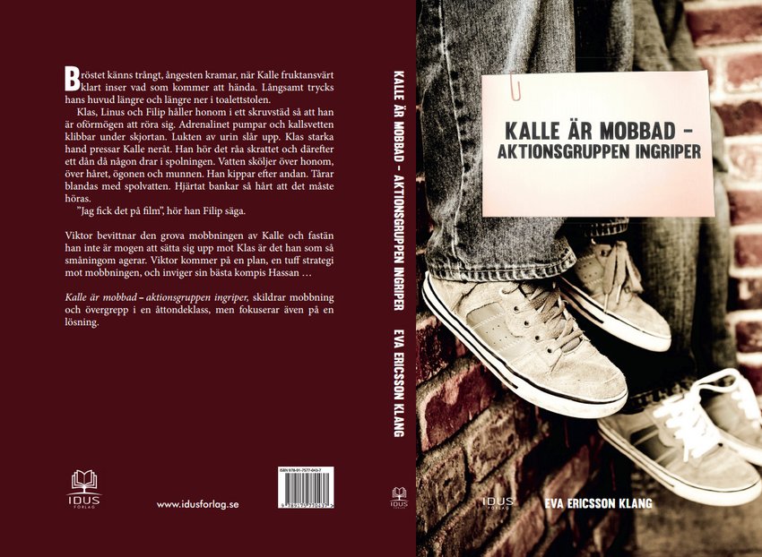 Mobbning-ungdomsroman-Kalle-är-mobbad-Eva-Eriksson-Klang